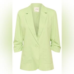 NWT Cocamia Blazer by Cream - melange power green